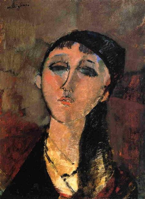 Амедео Модильяни - Портрет девушки (Луиза) (1915) - Частная коллекция ...