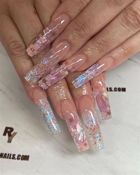 Instagram | Fall gel nails, Coffin nails designs, Bling acrylic nails