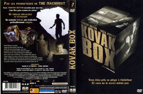 Jaquette DVD de Kovak box - Cinéma Passion
