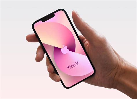 Free Hand Holding iPhone 13 Mockup PSD - PsFiles