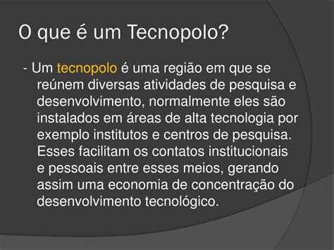 O Que E Tecnopolos - PPT - tecnopolos PowerPoint Presentation, free download - ID:2193201