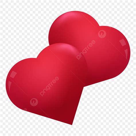 красное сердце вектор прозрачный фон Png PNG , Красное сердце ...