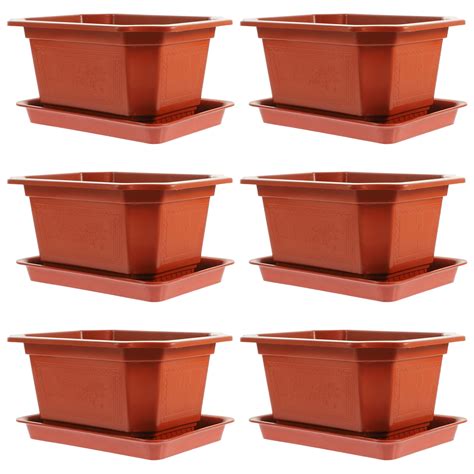 sets  plastic planter pots plastic flowerpots garden plastic