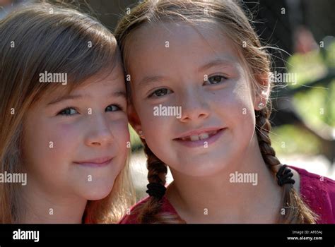 portrait  children girls  res stock photography  images alamy