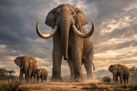Quantas Toneladas Tem Um Elefante - O maior elefante que já existiu: Palaeoloxodon namadicus atingiu mais ...