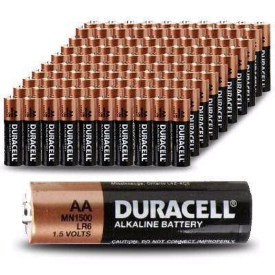 Duracell Plus LR6 / AA Alkaline 120 stk. Batterier