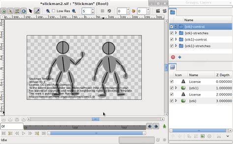 Stickman Merge Tool - Morevna Project