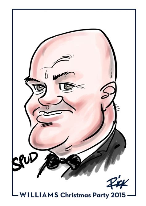 spud caricaturist digital caricaturist cartoonist rick coleman
