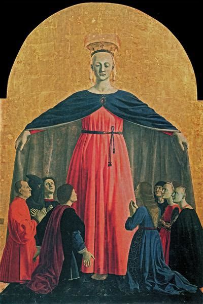 The Madonna of Mercy, 1445 - Piero della Francesca - WikiArt.org