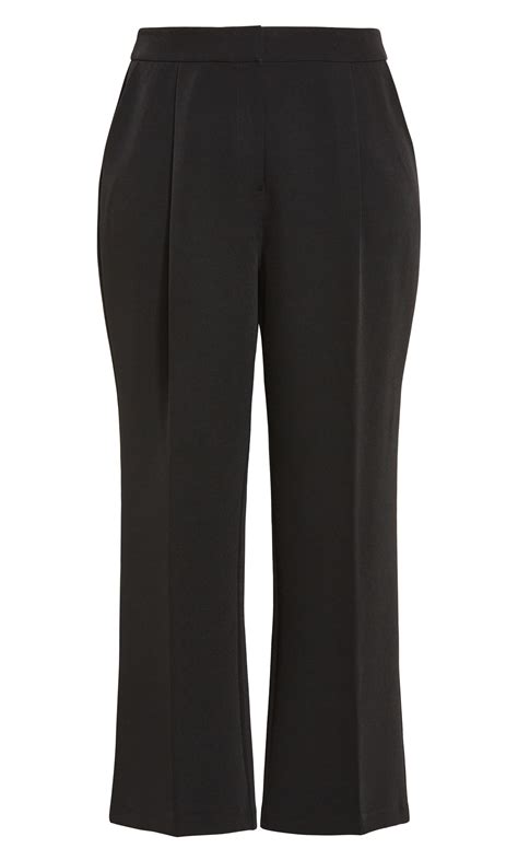 Women's Plus Size Alexis Black Relaxed Pant