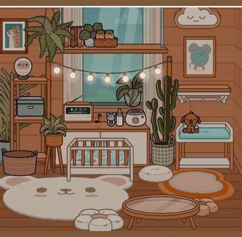 toca boca room | Modello di bambola di carta, Sfondi carini, Idee di gioco