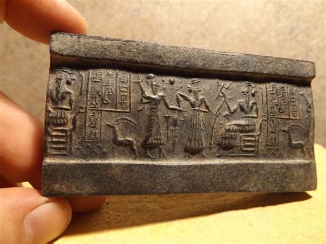 Sumerian Cylinder Seal Impression Replica VA 243 - Etsy