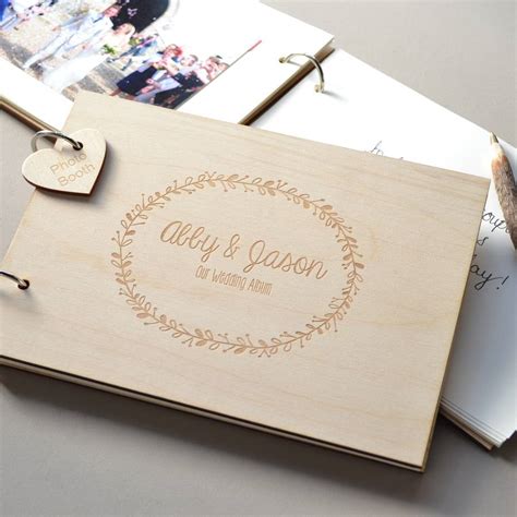 The Best Ideas for Personalised Wedding Guest Books - Home, Family ...