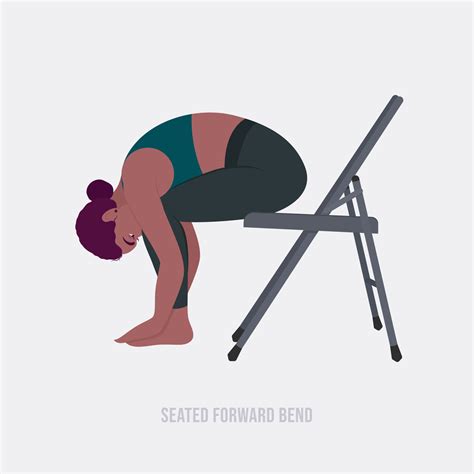Seated Forward bend exercise.woman doing fitness and yoga exercises