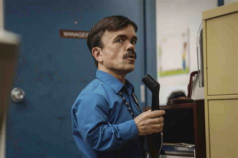 Roofman - Peter Dinklage in the Office | Moviefone