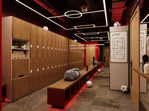 TOP SPORT locker room | Sports locker, Sports room, Gym design interior
