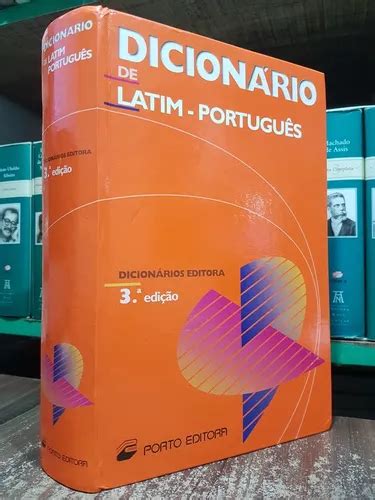 Dicionário Do Latim Para O Portugues - Dicionário De Latim Português Porto Editora Importado | MercadoLivre