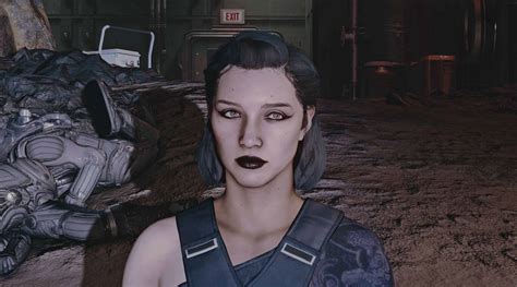 Make up for Andreja (Goth look with and without moles) | Starfield Mod