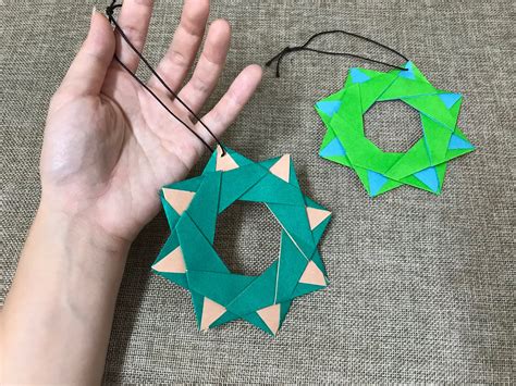Tutorial #97: Origami Christmas Ornament | The Idea King