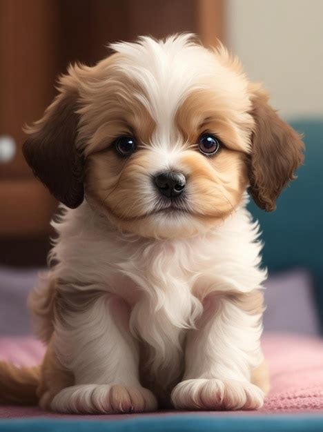 Premium AI Image | Cute Little Puppy Pets Dog