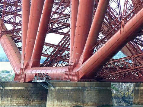 Image: Close up on the Forth Bridge, Scotland arp