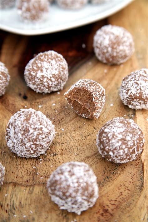 Chocolate Coconut Protein Balls | POPSUGAR Fitness