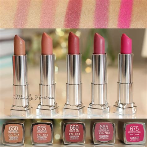Discover the Stunning Shades of Maybelline Color Sensational Creamy ...