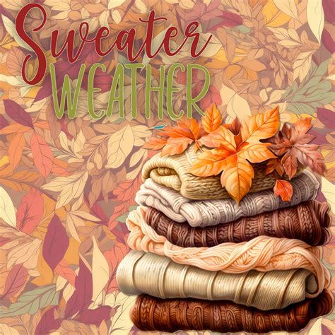 Fall Sweater Weather Illustration Free Stock Photo - Public Domain Pictures