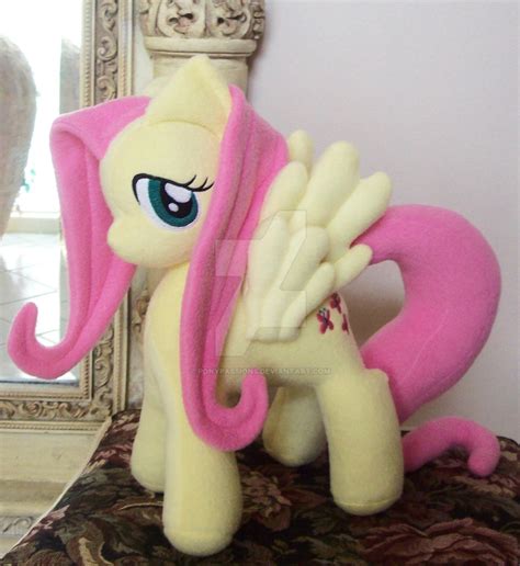 Fluttershy V2 Custom Plush by ponypassions on DeviantArt