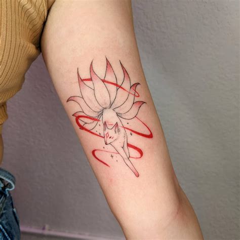 Nine Tailed Fox Tattoo