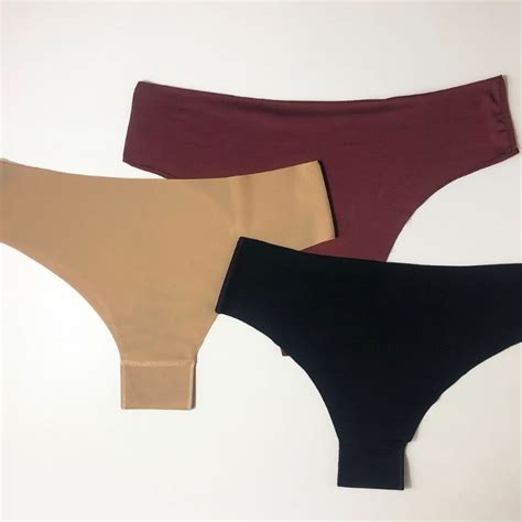 Calcinha Cortada A Laser - Kit 10 Calcinhas Sem Costura Cortada a Laser - Tanga Roma | Shopee Brasil