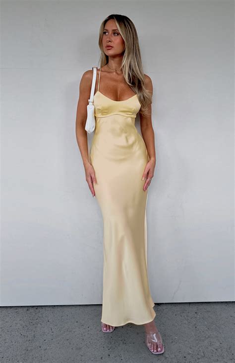 It's Not The Same Maxi Dress Lemon | White Fox Boutique US
