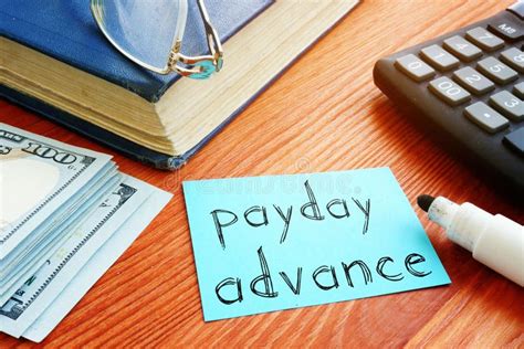 payday business paycheck finance cash salary payment stock image