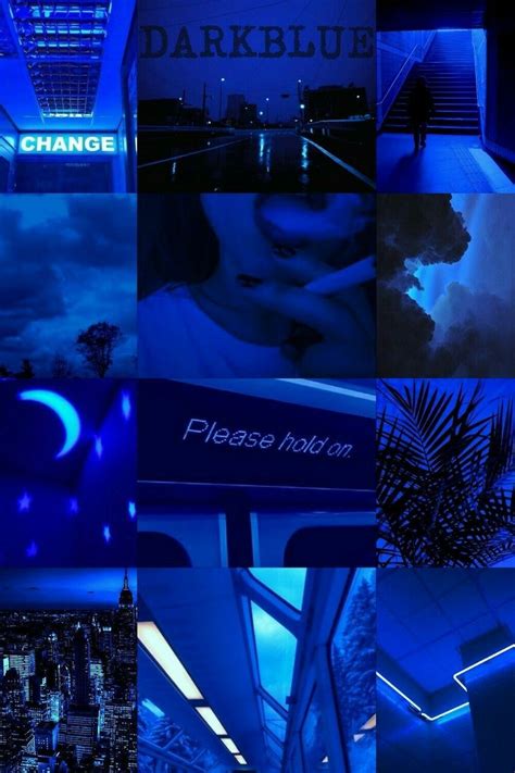 Aesthetic Dark Blue Wallpapers on WallpaperDog