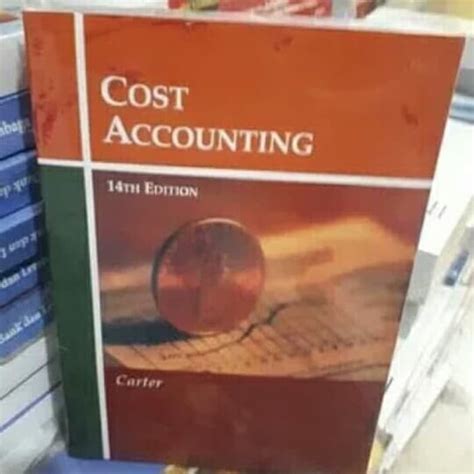 jual buku cost accounting  edition carter indonesiashopee indonesia