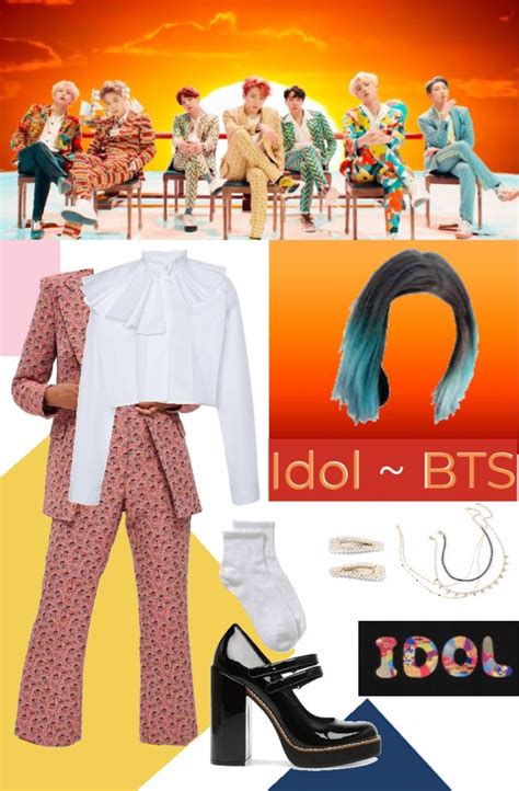 bts idol outfit shoplook bts clothing kpop concert outfit bts
