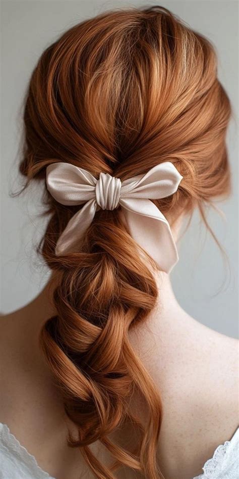 bow hairstyles   stylish hair ideas