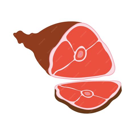 premium vector meat icon logo vector design template