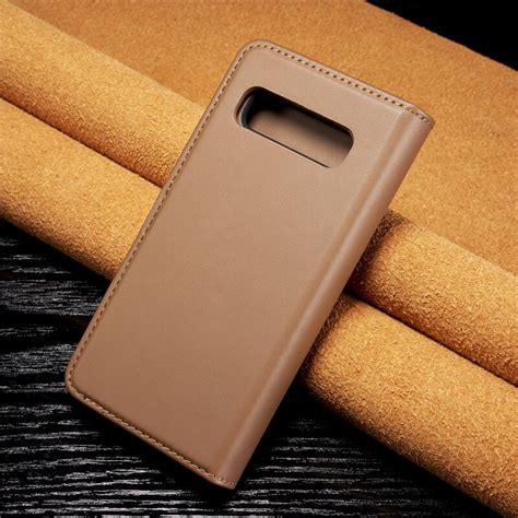 Роскошный кожаный чехол S10plus для samsung Galaxy S8, S9, S10 Plus ...