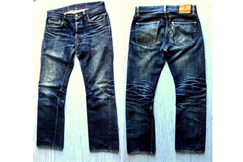 Pure Blue Japan XX-005 (2 Years, 1 Month, 7 Washes, Experimental Soak)