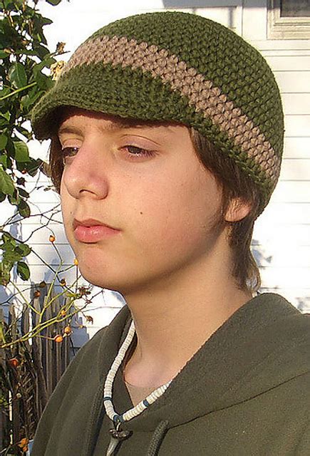 Ravelry: visor beanie pattern by Suzanne Steiger