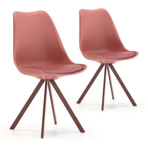 Pack 2 Stühle Cross Rot kaufen | home24