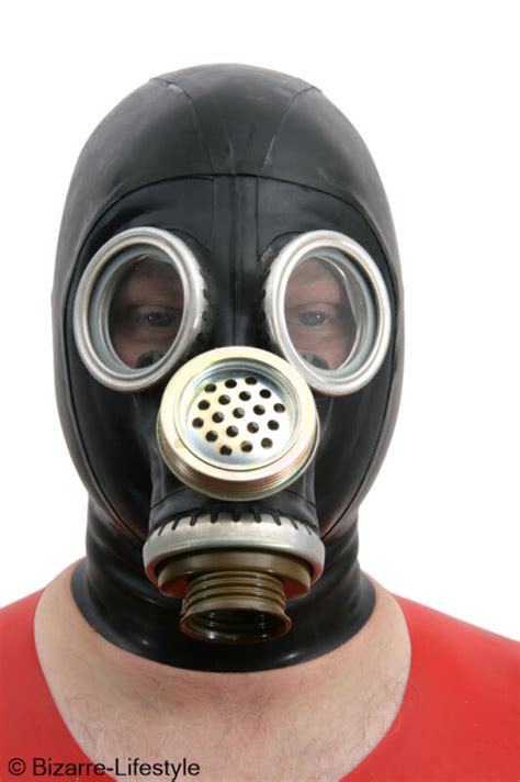 Russische Gasmaske PMG-2 mit Haube - Bizarre-Rubber-Shop (Latex, Gumm