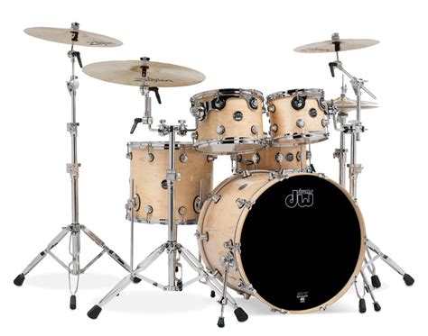 DW Performance Series 5pc Shell Pack - Natural Lacquer - Drums Only