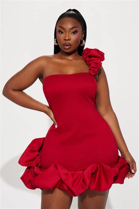 plus size red dresses 12