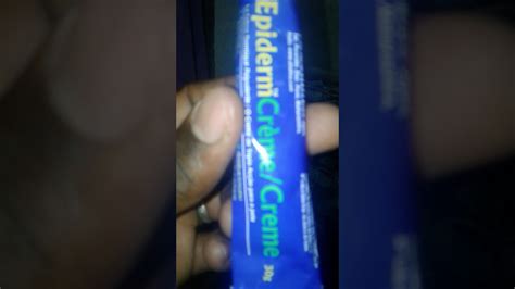 Epiderm ..crème.crem - YouTube