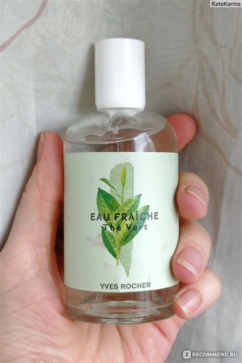 Туалетная вода Ив Роше / Yves Rocher The Vert - «Кристально чистые ноты ...