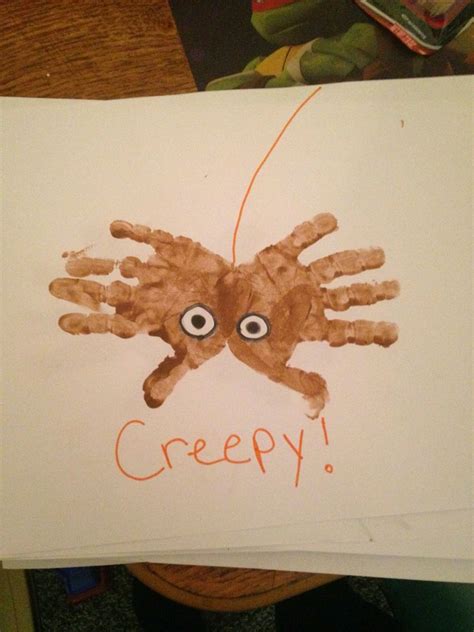 Spider handprint