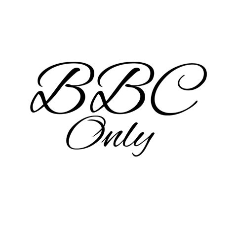 BBC Only - Temporary Tattoo - Etsy