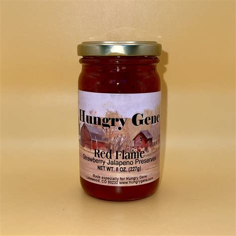 Red Flame - Strawberry Jalapeno Preserves - Hungry Gene